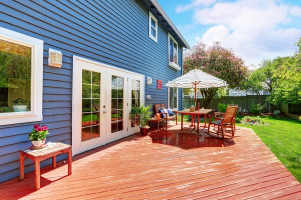 Blue Siding Installation in Kingwood